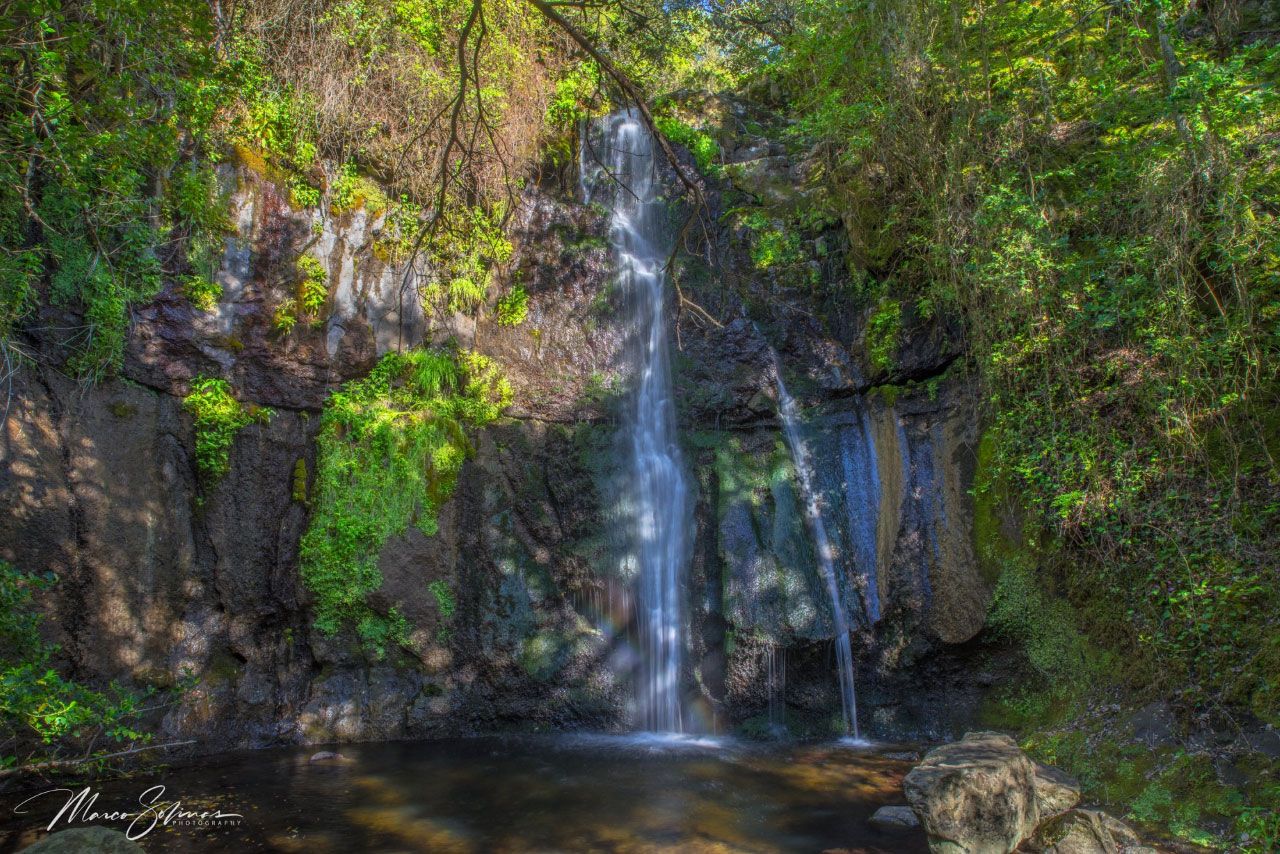 Cascata Istrampu de Massabari - Veduta estiva - foto di Marco Solinas