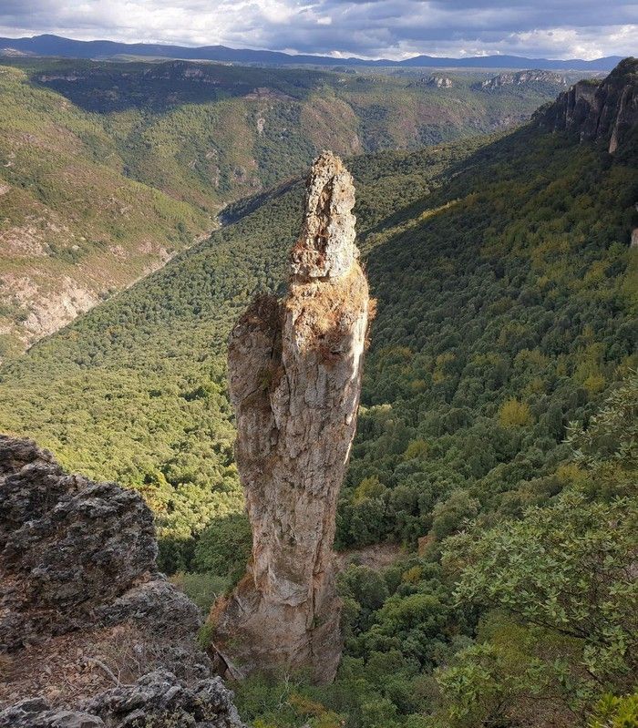 Foresta di Corongia - Conformazione rocciosa di Su Campanili