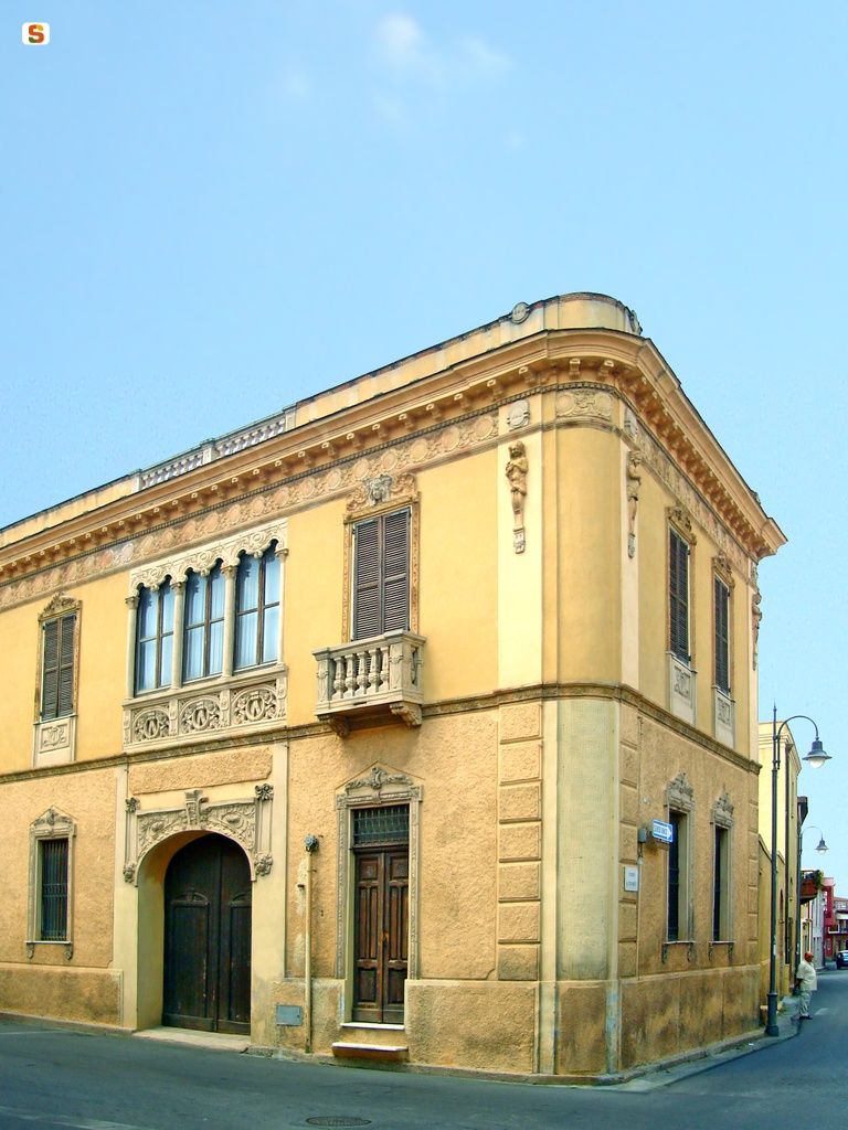 Casa Storica-Padronale di Giuseppe Melis (foto dal sito sardegnadigitallibrary.it)