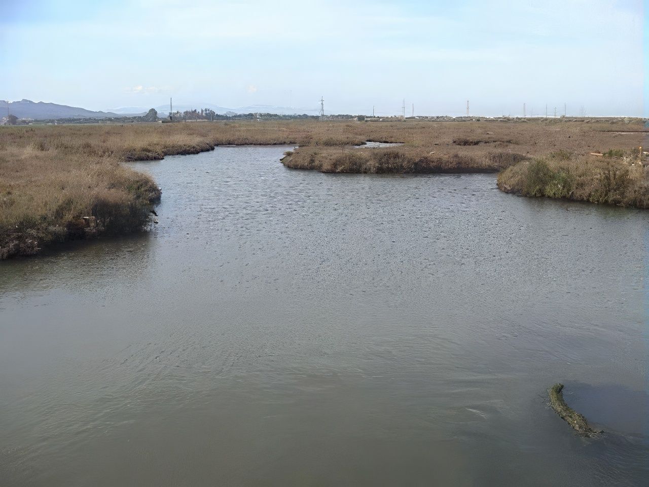 Laguna di Santa Gilla - Accesso alla Laguna in località Maramura (Capoterra)